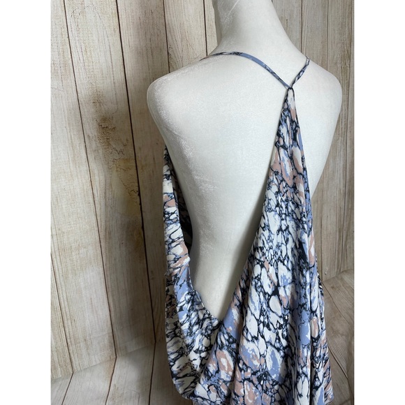 Fab’Rik Printed Flowy Drape Dress - Picture 2 of 11